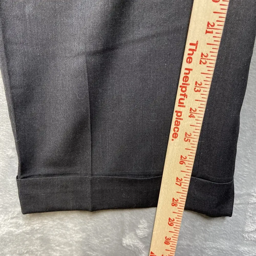Jos. A. Bank Travelers Collection Pleated Dress Pants Men's Size‎ 38x30 Black